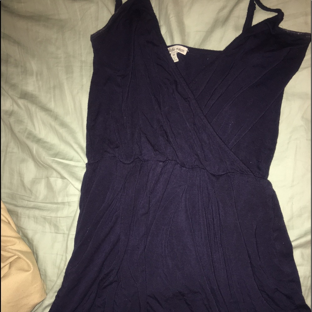 Blue romper size medium